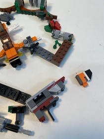 LEGO Star Wars Sebulba Podracer Tatooine 9675 Lot Pieces + Plaque