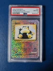 Pokemon TCG Snorlax Reverse Holo 64/110 Legendary Collection PSA 8 WOTC Card