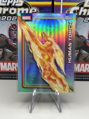 2026 Topps Chrome Marvel - Human Torch Refractor #51