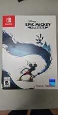 1X Epic Mickey: Rebrushed Switch Edition Collector New 4483/5000 Jeux Hidden U