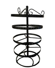 Metal Table Jewelry Organizer Stand with Earring Holder, Earring Tree Organizer,