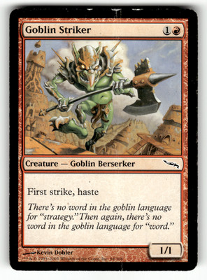 Goblin Striker 94 Normal C Mirrodin HP