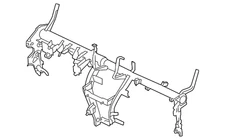 Genuine Nissan Reinforced Beam 67870-9SA0A