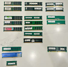 Lot of 20 MIXED BRAND MIXED SPEED 128/256/1GB/2GB/4GB/8GB DDR3 PC4 DESKTOP RAM
