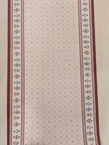 Weihnachten Thema Vinyl Läufer Teppich 59" x 18" Gummirücken - Bild 1 von 4