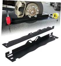 Heavy Duty Toe Alignment Tool Plates, Upgrade Stainless Steel Wheel Black