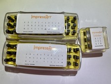 ImpressArt Celebration Uppercase, Lowercase Letters  Numbers Metal Stamps -75Pc