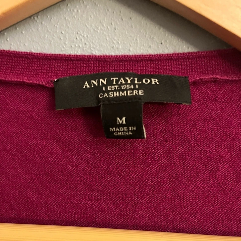 Cárdigan de cachemir Ann Taylor Foto 2 de 3