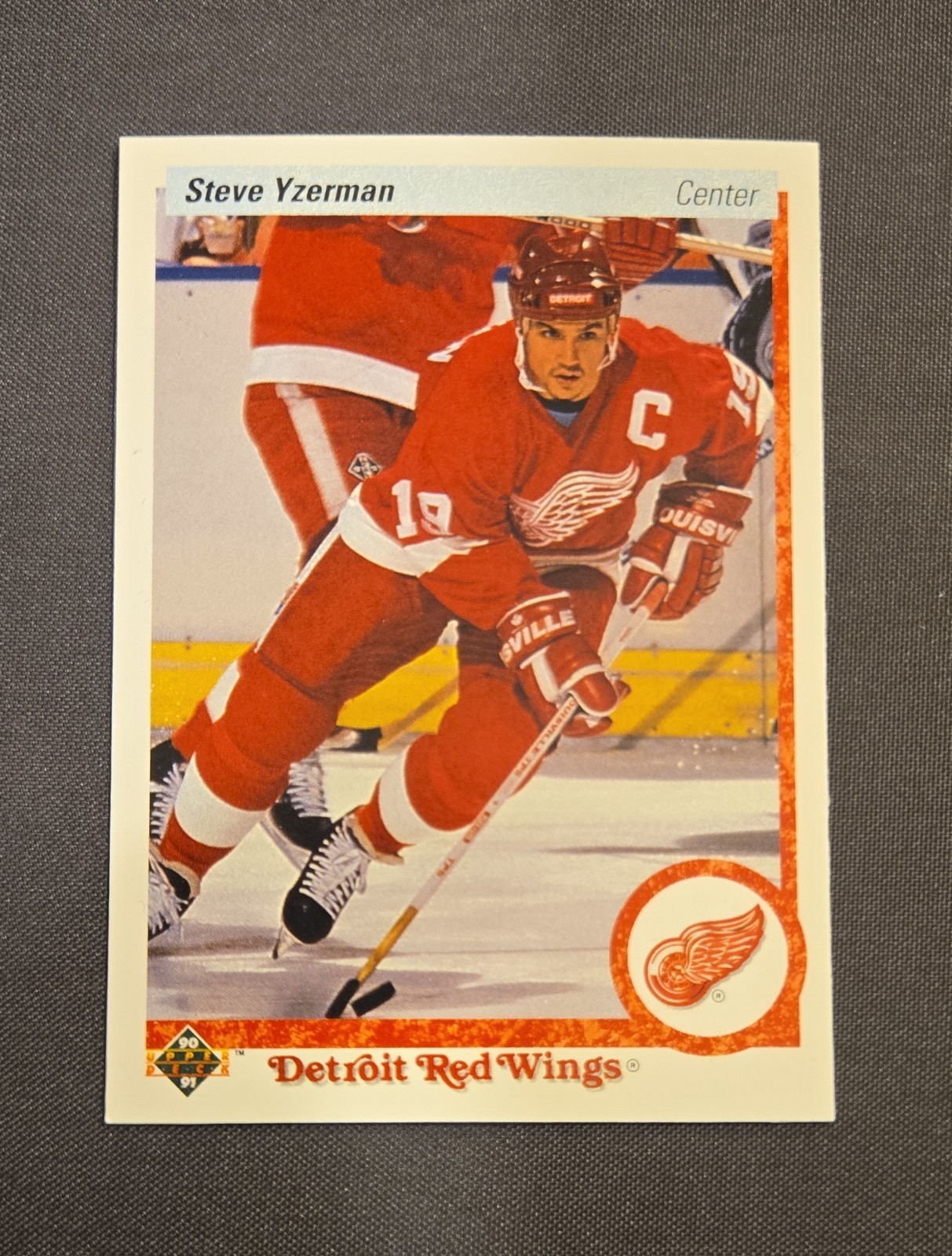 1990-91 Upper Deck - Steve Yzerman #56