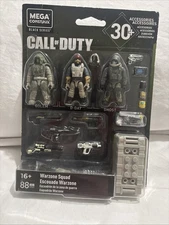 Rare Call of Duty Mega Construx Black Series: Warzone Squad GYB29 - Complete New