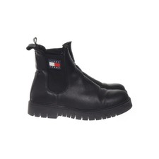 Tommy Hilfiger Jeans, Chelsea Boots, Größe: 39, Schwarz, Leder, Damen #dMD
