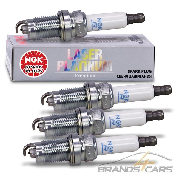 4X NGK ZÜNdkerze FÜR Audi A3 Seat Skoda Octavia VW Golf Passat Touran 2.0 FSI-image