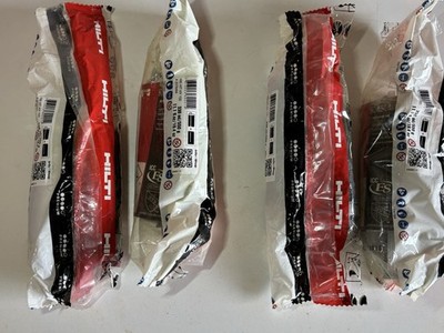 Lot of 4 Hilti HIT-HY 100 Adhesive Anchor Cartridges 500ml Exp 2022 Sealed