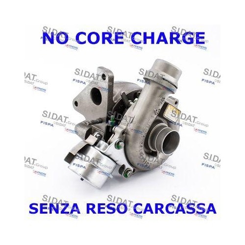 Turbocompresseur haute résistance Sidat 49.031R de suralimentation pour Renault Trucks