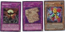 Blockmann DPK-DESE1 + Schatzkarte DPK-DESE2 + Heldengeist DPK-DESE3 - YUGIOH
