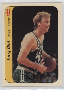 1986-87 Fleer Stickers Larry Bird #2 HOF