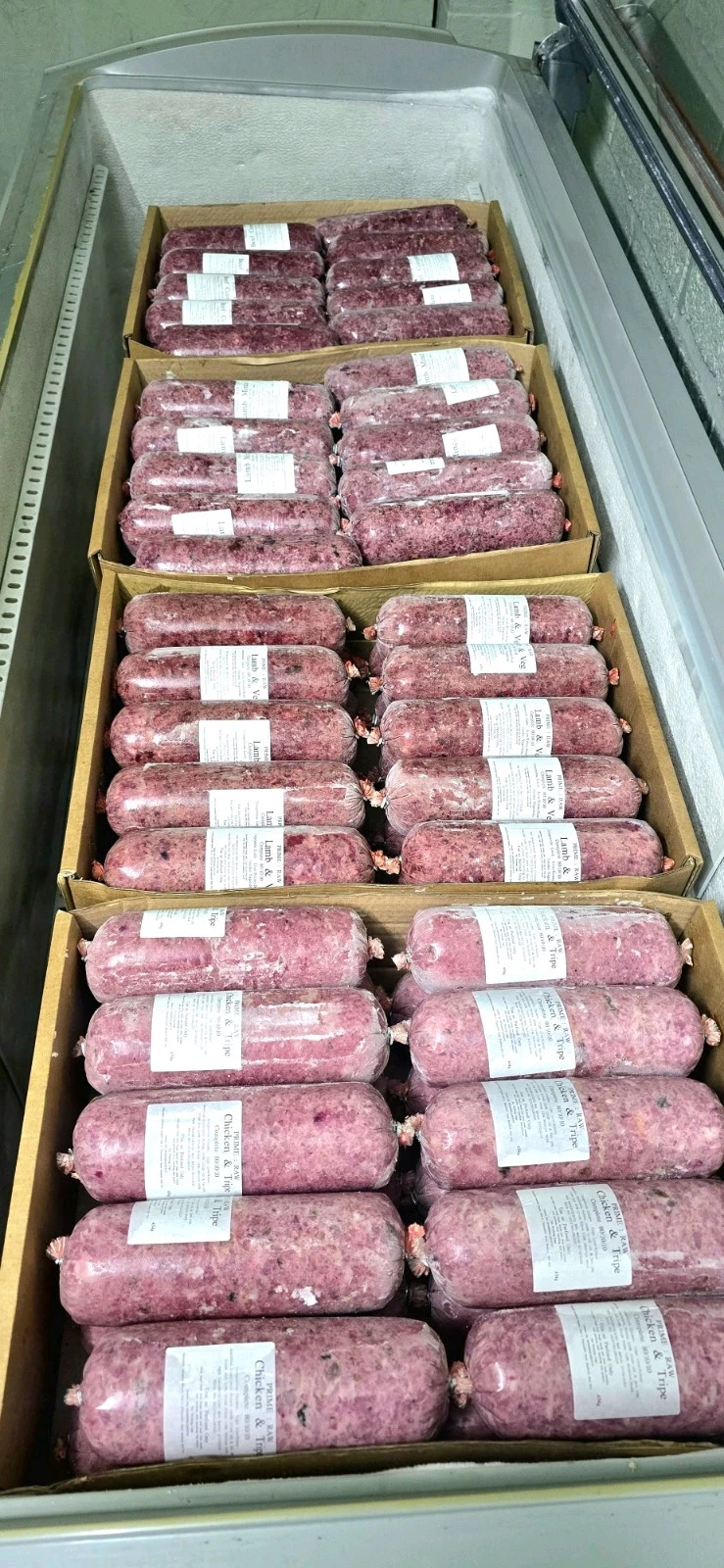 RAW DOG FOOD 801010 COMPLETES SAUSAGE CHUBS CARNIVORE BARF DIET
Opens in a new window or tab
