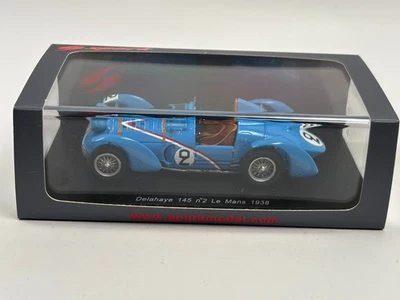 SPARK 1:43e - DELAHAYE N145 N°2 Le Mans 1938 - #S2726 - Photo 1/4
