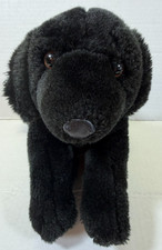 Animal Alley Black Lab Puppy Dog Plush Stuffed Toy Labrador Toys R Us Vintage