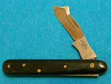 VINTAGE HUGO KOLLER SOLINGEN GERMANY BUDDING GRAFTING FLORIST KNIFE KNIVES tools