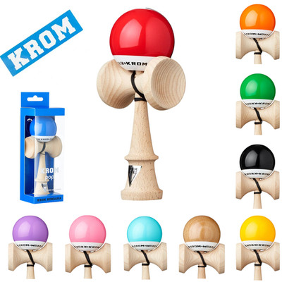 KROM Kendama POP LOL Original Geschicklichkeits Trainer Kugel Fang Spiel 