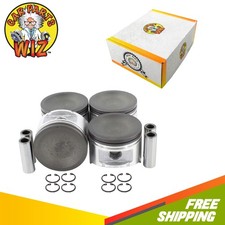Engine Piston Set Fits 91-98 Nissan 240sx Altima 2.4l Ka24de Engine Piston Set Fits 91-98 Nissan 240sx Altima 2.4l Ka24de