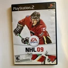 NHL 09 EA Sports, Nintendo PlayStation 2 PS2 Video Game Hockey. Tested