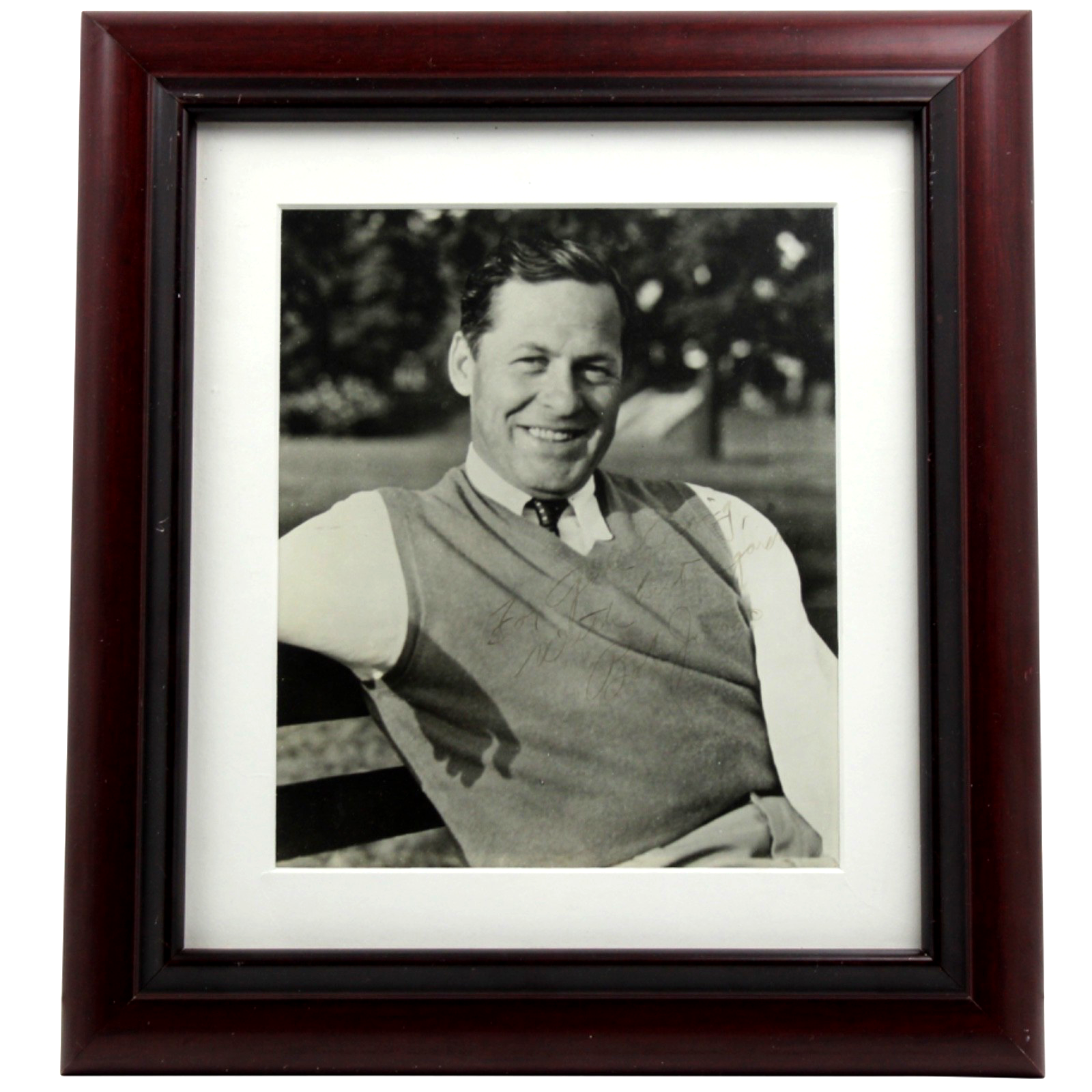 Bobby Jones Autographed Signed Bobby "Bob" Jones Framed Photon JSA LOA 