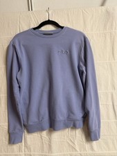 Fila Women's Purple/Lavender Sweatshirt With Front Pockets Size S