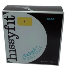 Hissyfit Face Clockpot By Reggie Wells 0.583 Oz Glow Face Palette 8 Tan