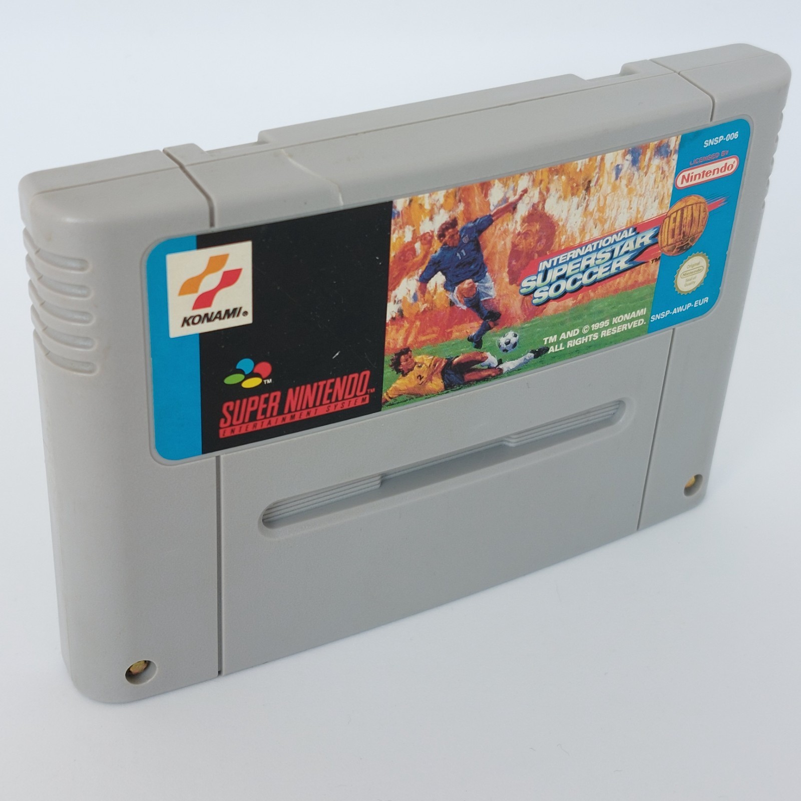 International Superstar Soccer Deluxe - Jeu Super Nintendo SNES -Cartouche seule