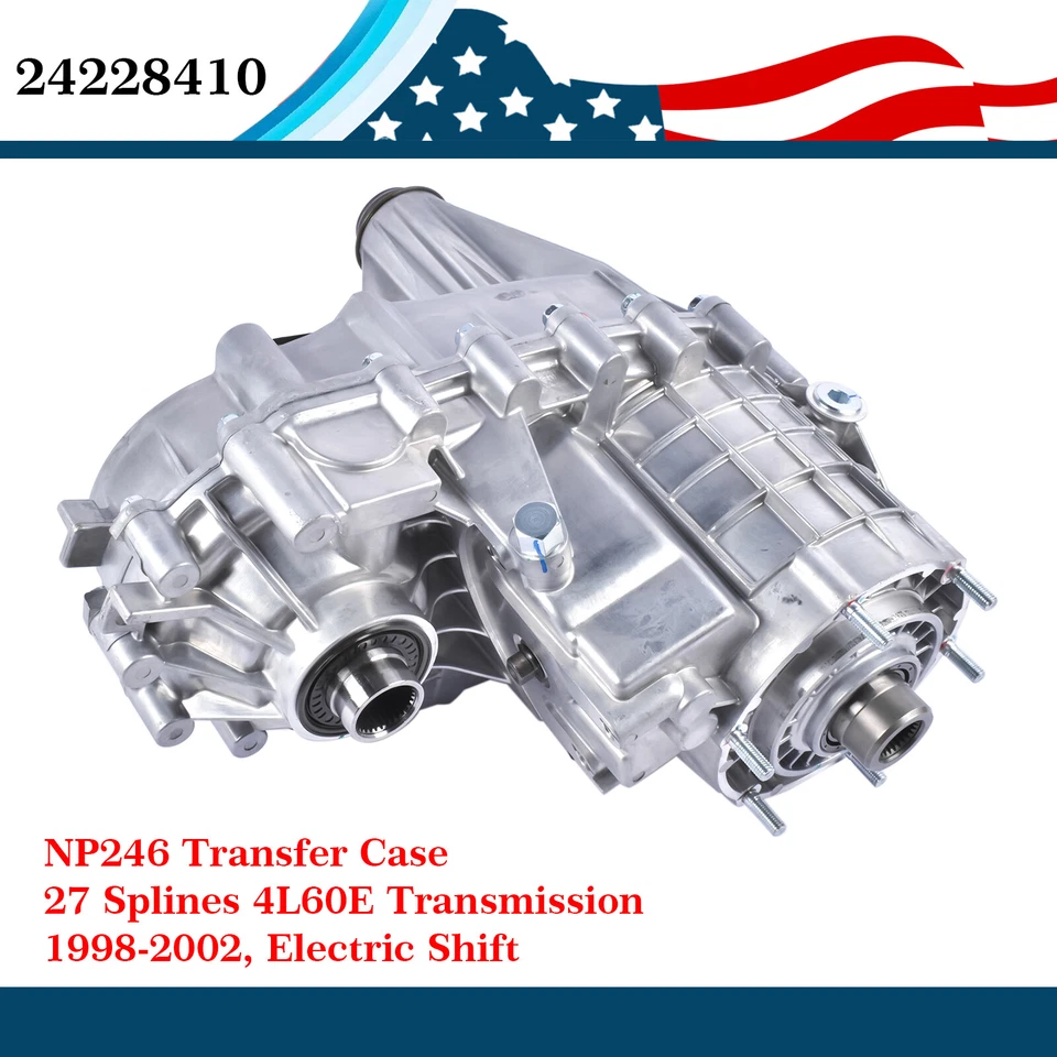 Conjunto de caja de transferencia NP246 (NP8) 4L60E para Chevrolet Avalanche Silverado 98-02 Foto 2 de 4