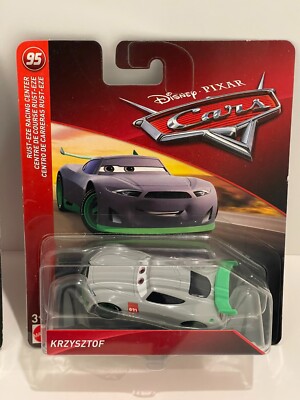 Disney Pixar Cars 3 Next Gen Krzysztof #021 and Sudeep #083 RARE