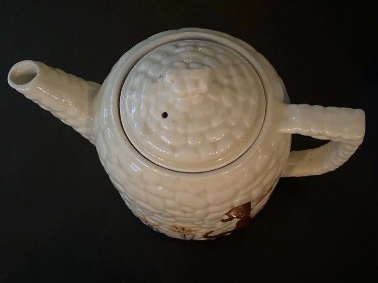 VTG Porcelain Vitreous China Teapot eBay
