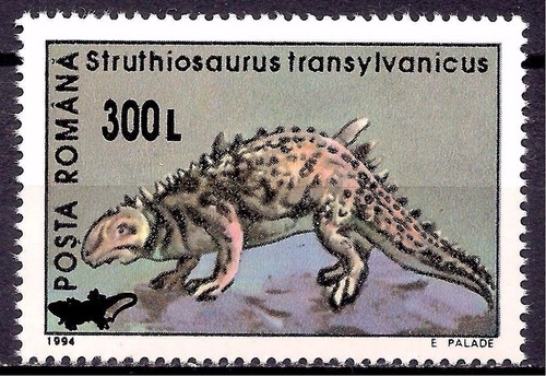 Romania 2001 Dinosaurs Prehistoric Animals Reptiles surcharged 1v MNH - Picture 1 of 1