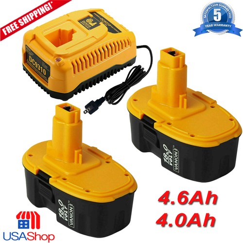 2-Pack New DC9096 For Dewalt 18Volt XRP 
