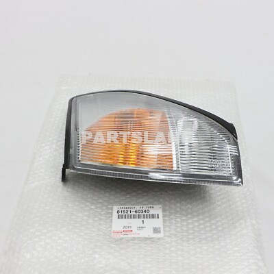 81521-60340 Toyota OEM Genuine LENS, FRONT TURN SIGNAL LAMP, LH | eBay