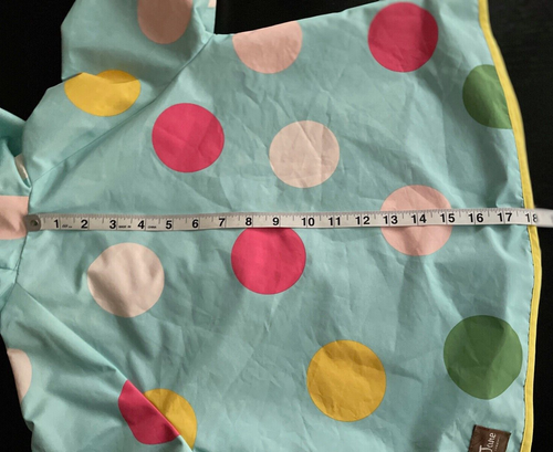 MATILDA JANE Hooded Dancing In The Rain Coat Girls Polka Dot Coat Pockets - Picture 10 of 11