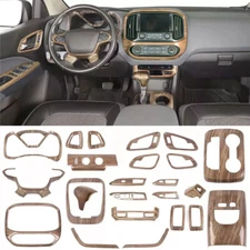 ✅For Chevy Colorado CANYON 2014-2022 Interior Console Steering Trim Cover Decor