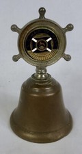 VINTAGE SS Maid Of Kent Ships Wheel Souvenir Bell, HMHS Maid of Kent, Royal Navy