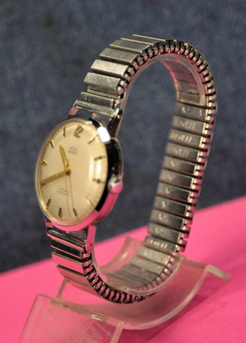 "Berg Parat" ~17J Rare cal.Osco 66 Vintage German c.1961's Men's Wristwatch - Picture 10 of 12