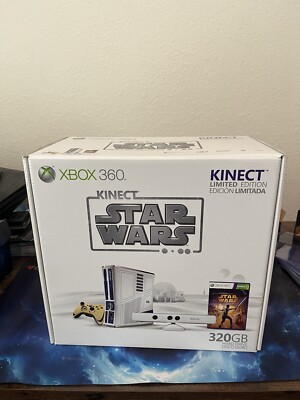Xbox 360 Kinect Star Wars Limited Edition (SEALED) 885370332889 | eBay