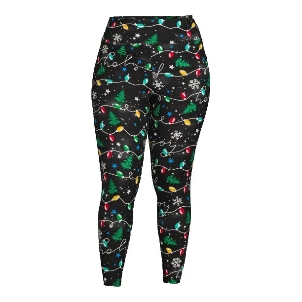 Estrellas de poliéster multicolor Leggings para Mujer