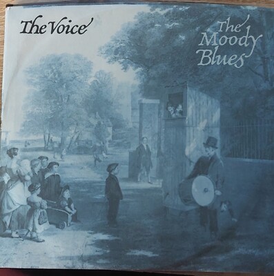 The Moody Blues   The Voice 45 RPM on Threshold with Picture Sleeve