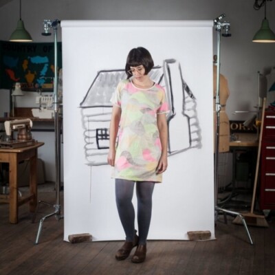 Baupläne zum Nähen Schnittmuster Cabin Top Tunika & Kleid Damen Größen A - J