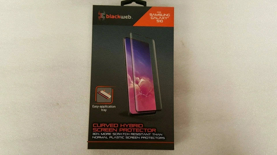 Protector de Pantalla Blackweb para Nuevo Samsung Galaxy S10 CLARO Foto 4 de 4