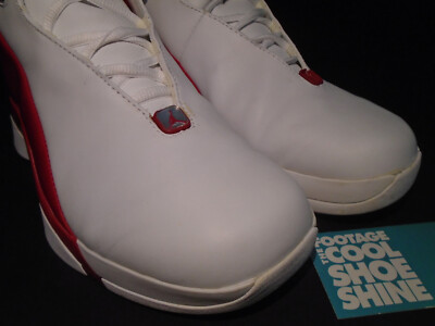 Size 9 - Air Jordan Jumpman Team Flow White Varsity Red for  display picture 3