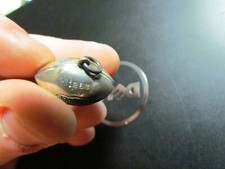 1963 Runner Up A.A. Sterling Silver ? Football Charm