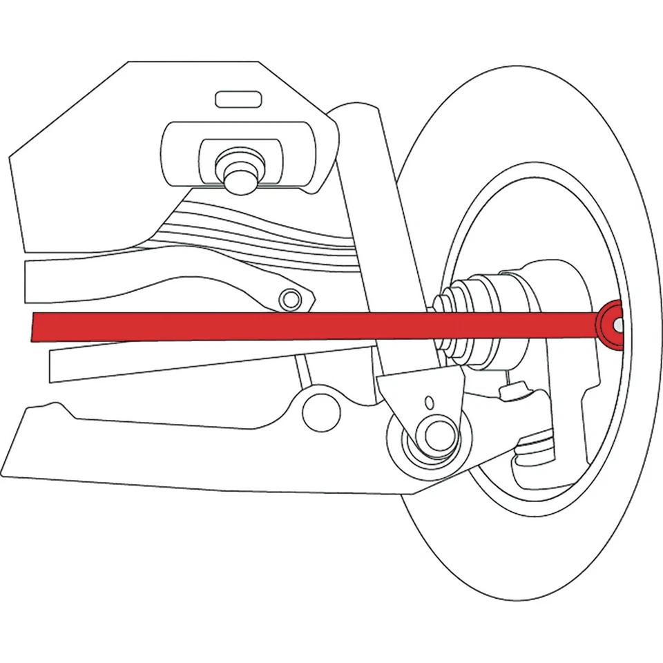 LYKT 2pcs Rear Toe Adjustable Arms for Mercedes-Benz GL、GLE、GLS、ML 、R Foto 2 de 4