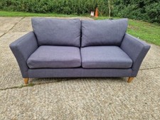 Westbridge "Anna" 2 Seater Sofa Sculpted Arms Wood Feet Reception Office Seating